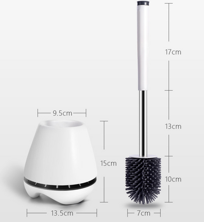 Toilet Cleaning Brush Set with Long Handle