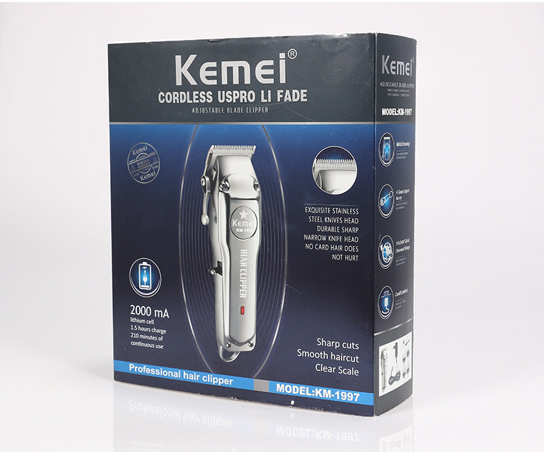 Rechargeable Electric Hair Clipper for Men