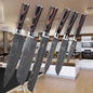 Damascus Style Kitchen Knife Set