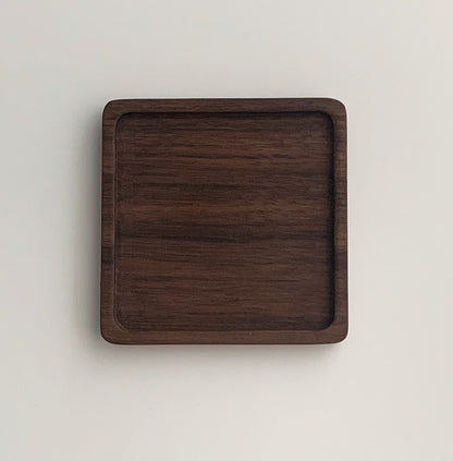 Japanese Walnut Artisan Coaster