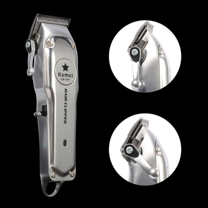 Rechargeable Electric Hair Clipper for Men